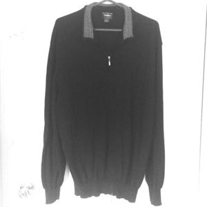 Neiman Marcus zip up sweater